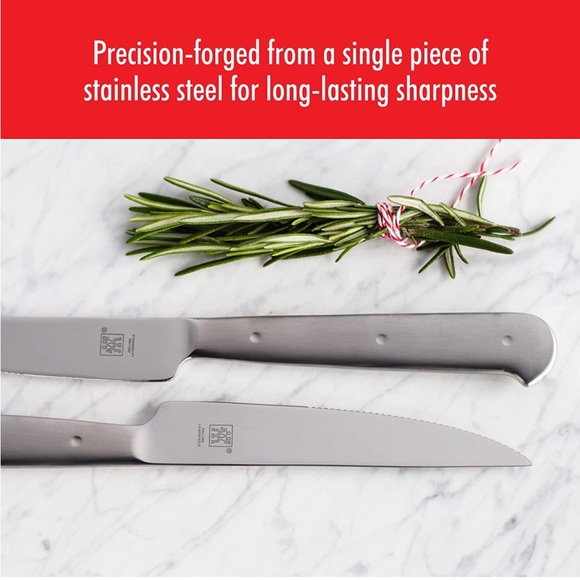 Porterhouse Razor-Sharp Steak Knife Set of 8 with Black Presentation Case - Picture 5 of 7